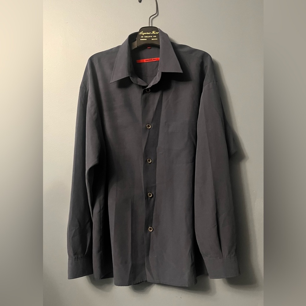 Signum Mens Slate Gray Shirt !